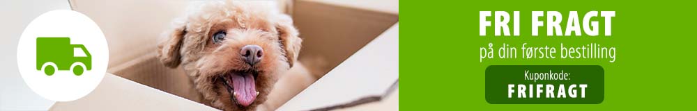 Fri fragt på din første bestilling
