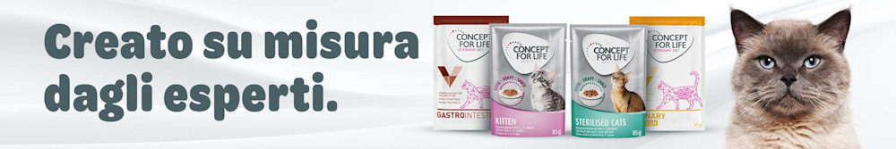 Scopri il cibo per gatti Concept for Life!