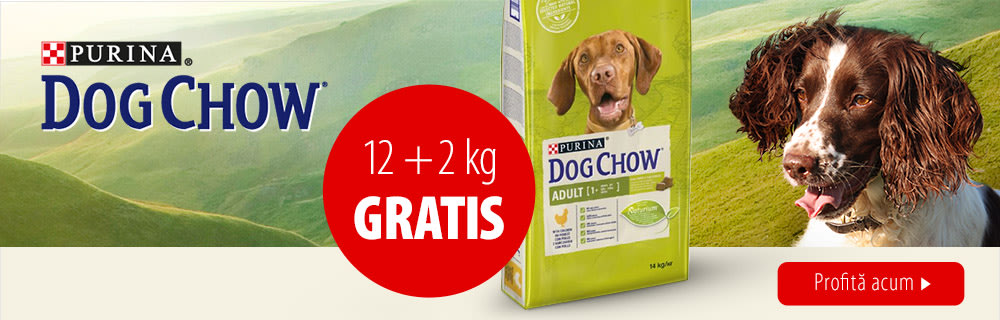 12 + 2 kg gratis! 14 kg Purina Dog Chow hrană uscată