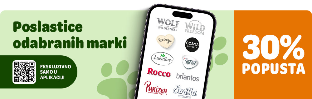 Štedite u zooplus aplikaciji!