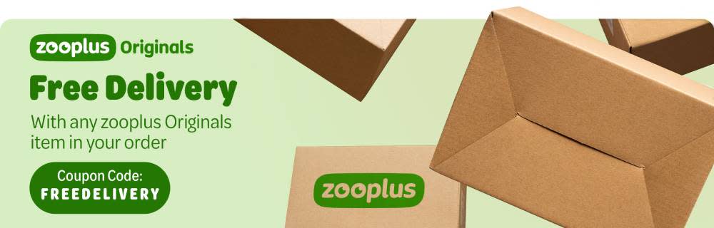 Free Delivery with any zooplus Originals item in your order. Use the code: FREEDELIVERY