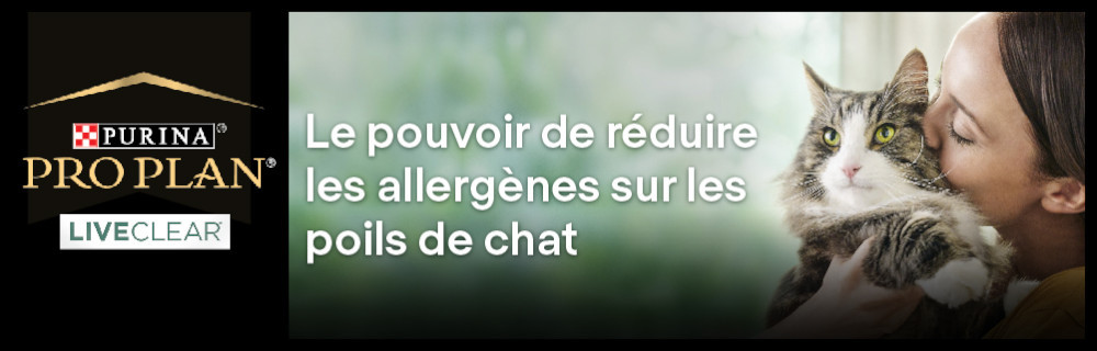 Le pouvoir de réduire les allergènes sur les poils de chat