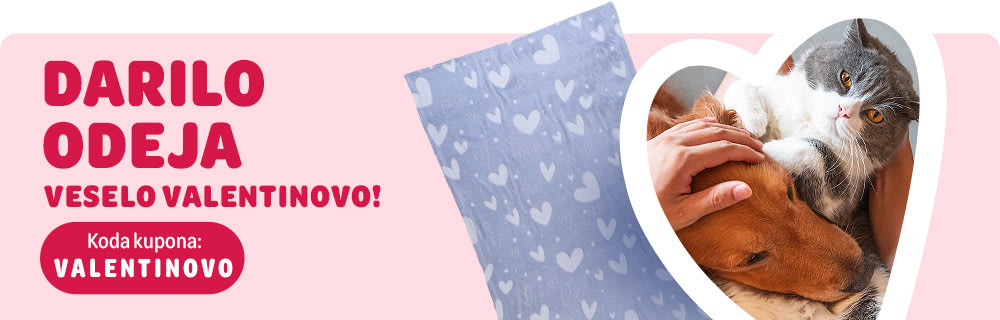 Gratis prisrčno darilo za vašega štirinožnega valentinčka!
