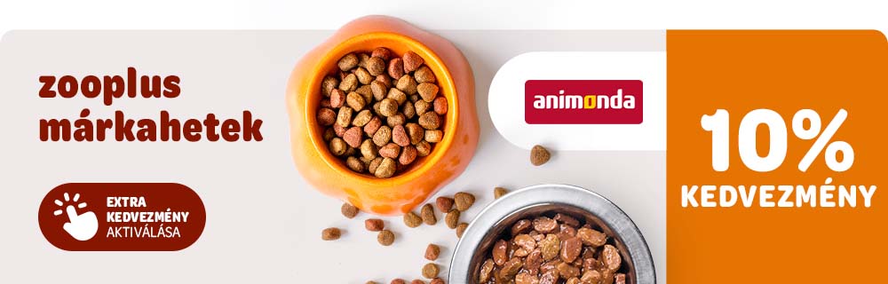 zooplus márkahetek - Animonda 10% kedvezménnyel