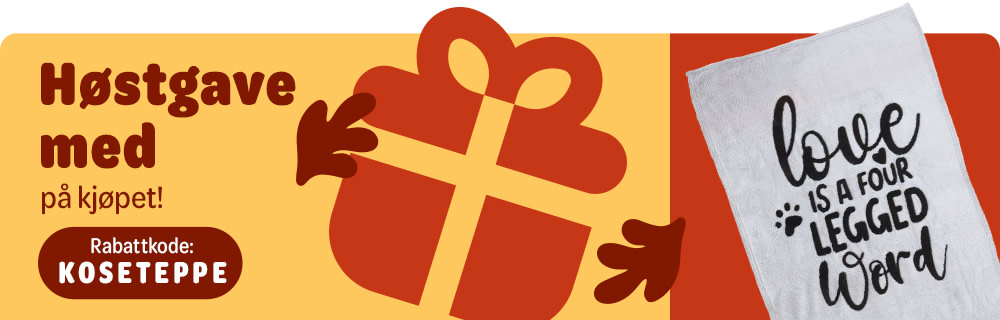Få et koseteppe med på kjøpet!