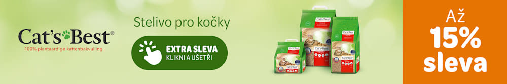 Cat's Best, stelivo pro kočky - až 15% sleva. Extra sleva, klikni a ušetři.