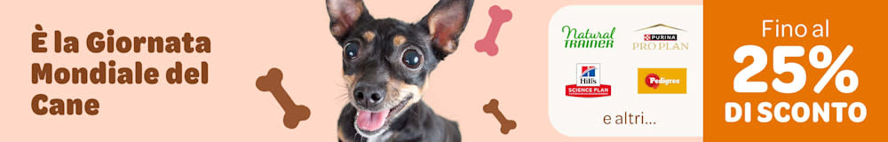 Giornata Mondiale del Cane: festeggiala con sconti fino al 25%!