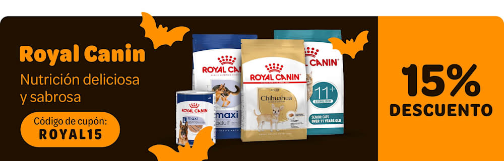 15 % descuento en pienso Royal Canin