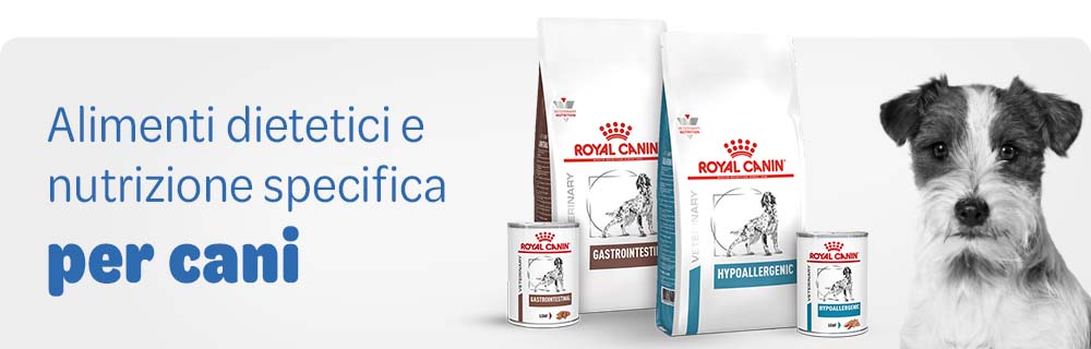 Alimenti dietetici per cani