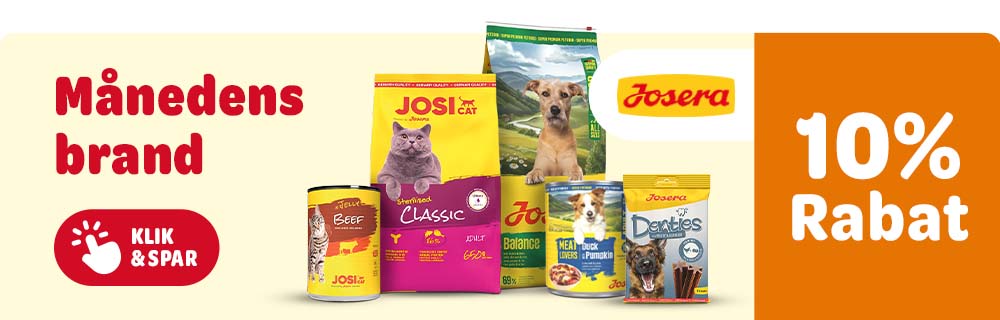 Månedens brand, Josera - spar 10%