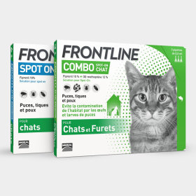 Pipettes FRONTLINE pour chat