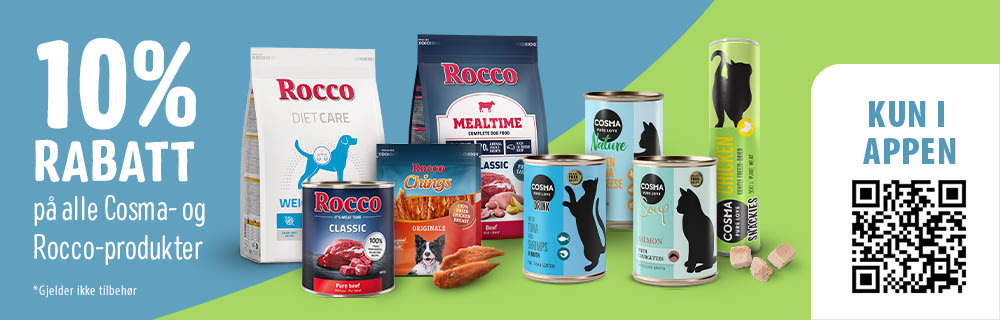 10% rabatt på Cosma & Rocco i appen