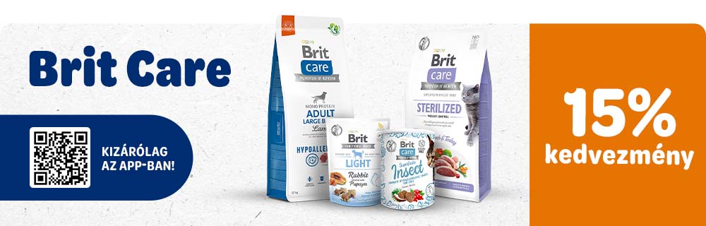 Brit Care. KIZÁRÓLAG AZ APP-BAN! -15% kedvezmény