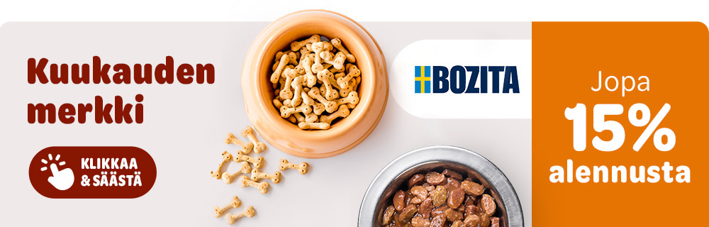 Jopa 15% alennusta. Kuukauden merkki Bozita. Klikkaa & säästä.