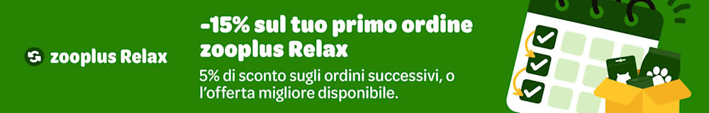 15% di sconto sul tuo primo ordine in abbonamento!