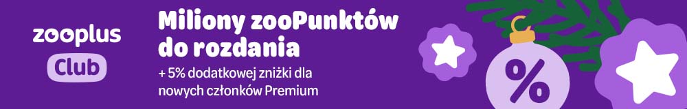 Miliony zooPunktów do rozdania +5% dodatkowej zniżki dla nowych członków Premium. zooplus Club.