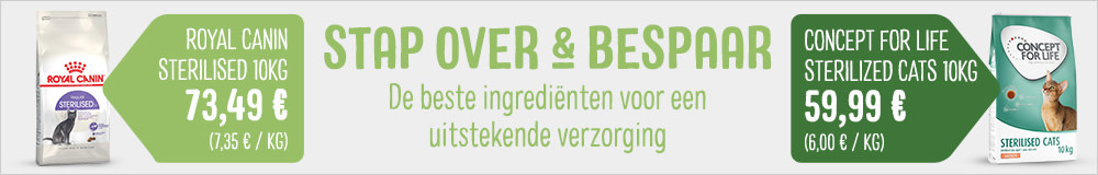 Concept for Life Sterilised kattenvoer