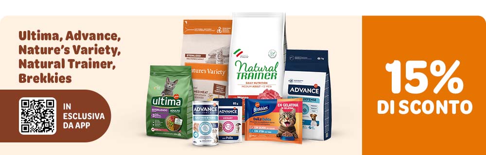 15% di sconto su brand selezionati.