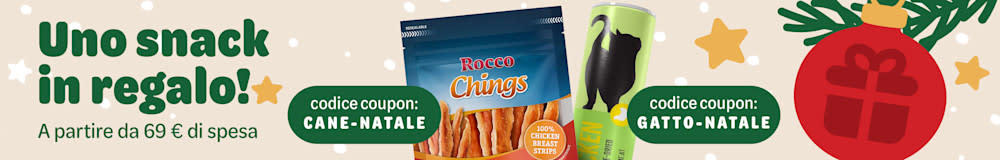 Uno snack in regalo per il tuo Pet!