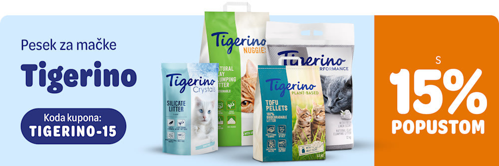 15% popust na izdelke Tigerino!