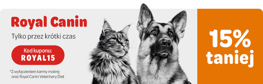 Royal Canin 15% taniej