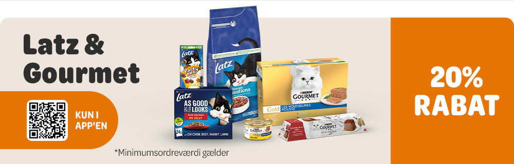 Spar 20% på Gourmet & Latz