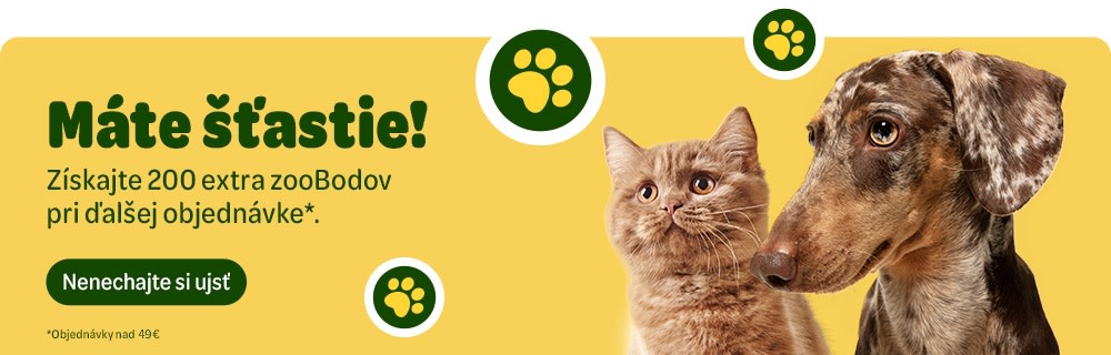 200 zooBodov naviac k objednávke nad 49 €