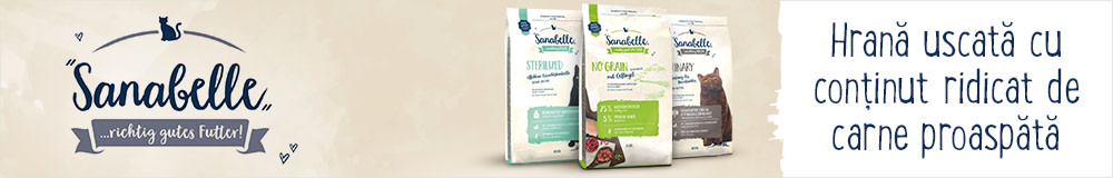 Descoperă hrană uscată Sanabelle - gustoasă & fără gluten!