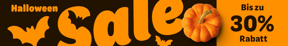 Bis zu 30% Rabatt im Halloween Sale