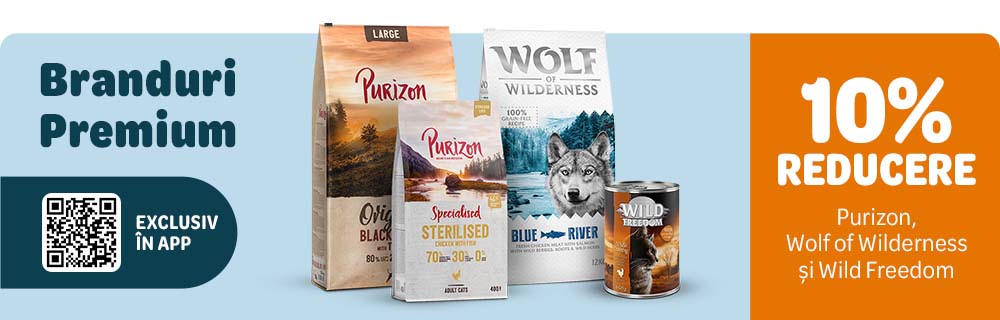 📱 10% discount la Purizon, WoW & Wild Freedom! Doar în APP