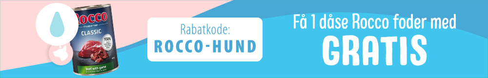 Få en gratis dåse rocco med i købet!