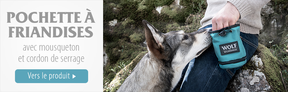 Wolf of Wilderness - pochette à friandises