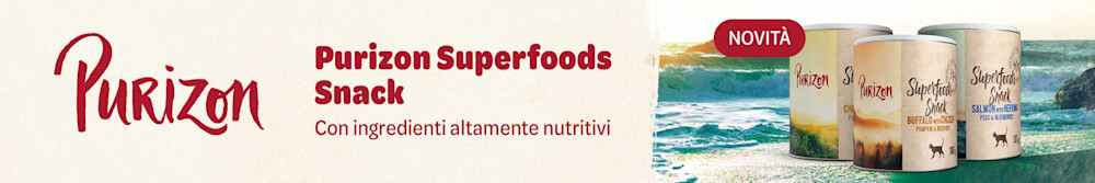 Purizon: scopri gli snack per gatti!