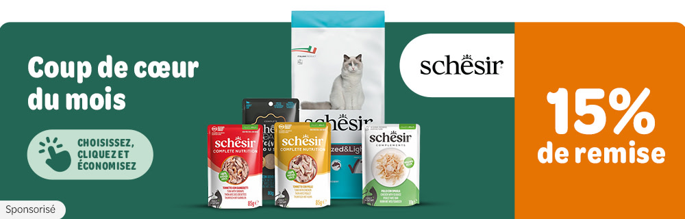 Coup de coeur du mois. 15 % de remise sur Schesir