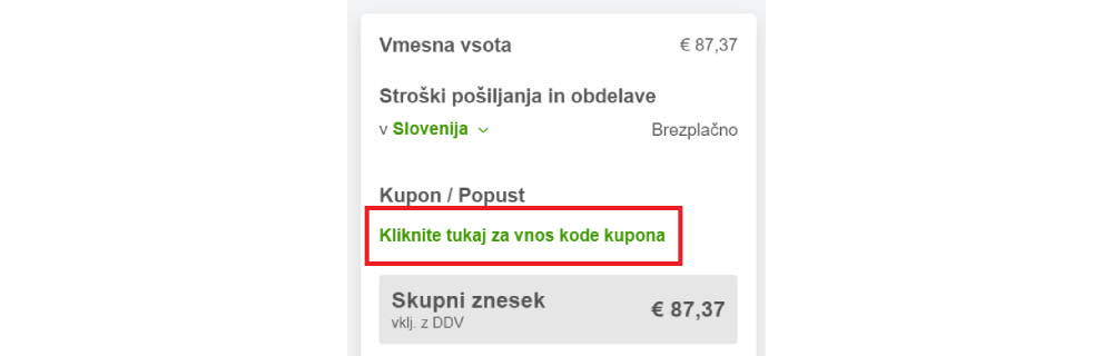 Kako unovčiti kodo kupona