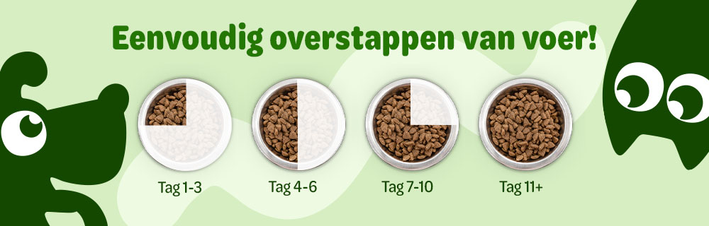 Eenvoudig van voer wisselen