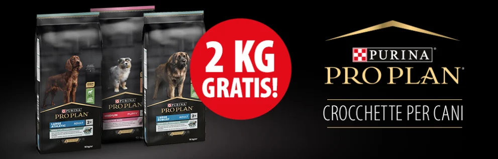 Pro Plan : 2 kg gratis!