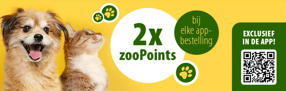 2x zooPoints via de app!