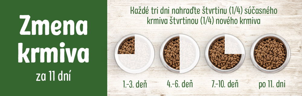 Zmena krmiva