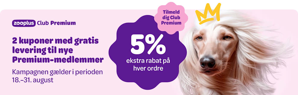 Tilmeld dig Club Premium nu og få 2 kuponer til gratis levering