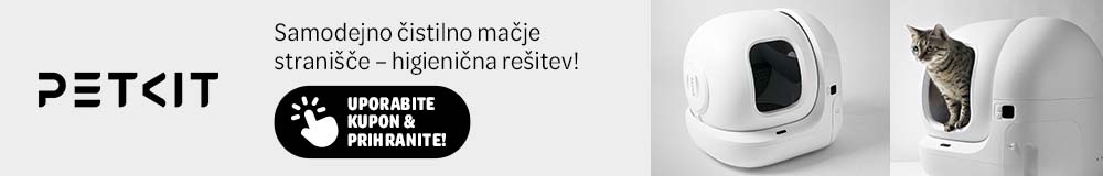 Petkit. Samodejno čistilno mačj stranišče - higienična rešitev! Uporabite kupon in prihranite!