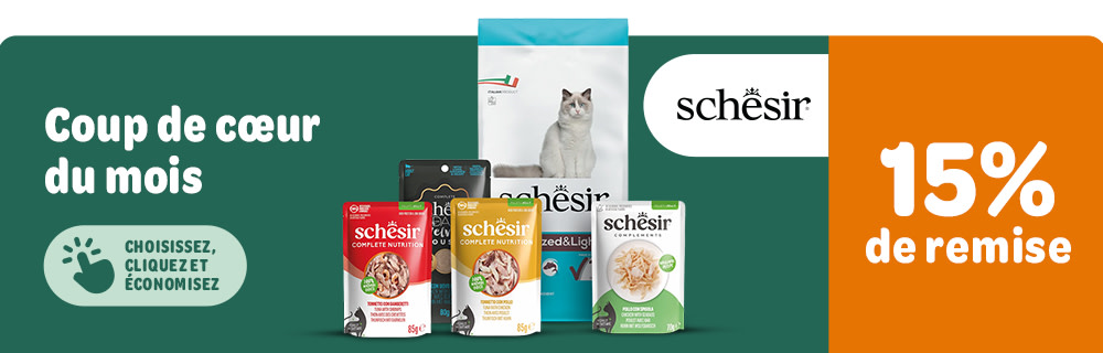 Coup de coeur du mois. 15 % de remise sur Schesir