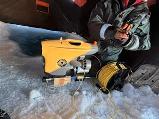 Blueye ROV at Svalbard