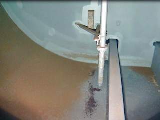 Noble ballast tank inspection
