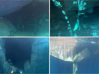 Damage to hulls below the waterline