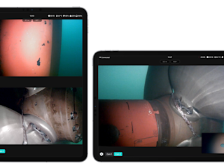 Blueye Observer App showing External Camera