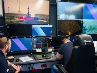 Fugro control room at SeaSEC challenge weeks