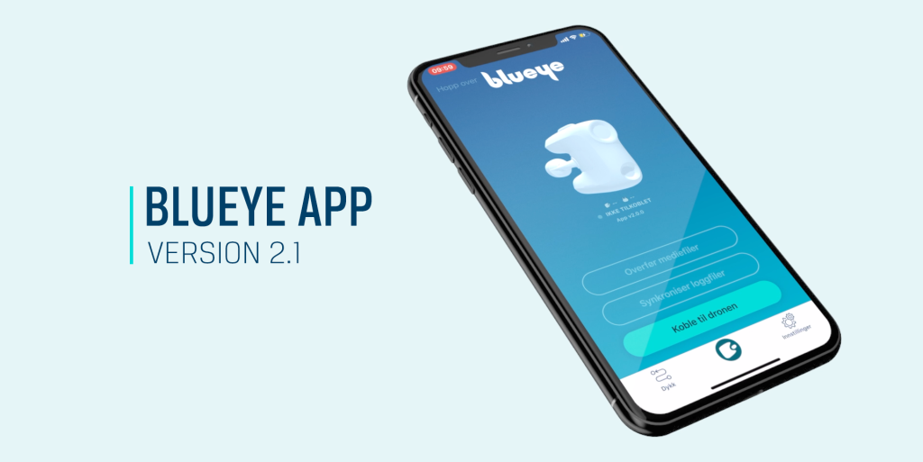 The Blueye app is updated
