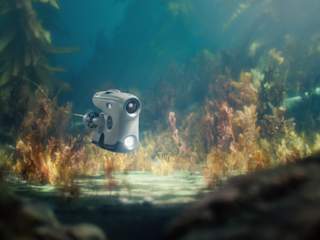 The Blueye X3 ROV inspecting the seabed