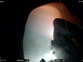Entering Nord Stream pipe X3 with Oculus and uGPS